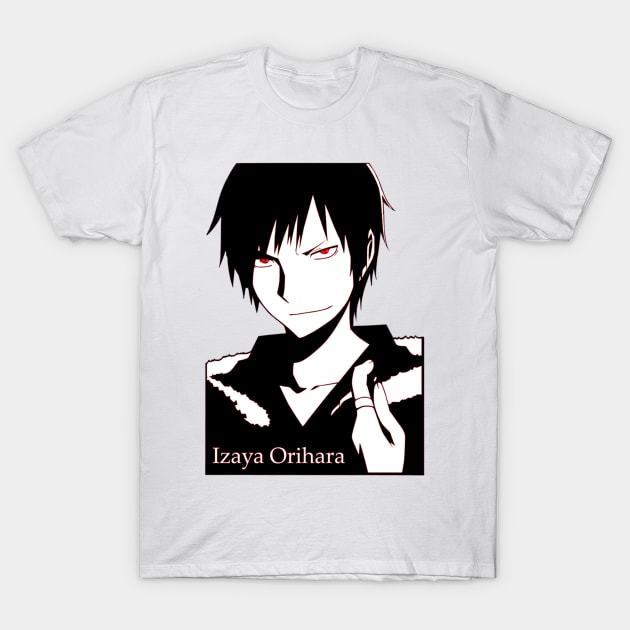 Izaya Orihara Durarara T-Shirt by OtakuPapercraft